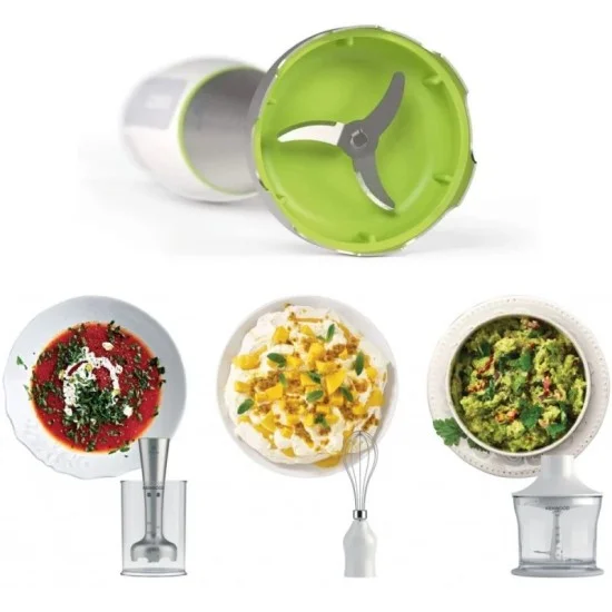 Kenwood Hand Blender 600W, Single Speed ​​+ Turbo - White